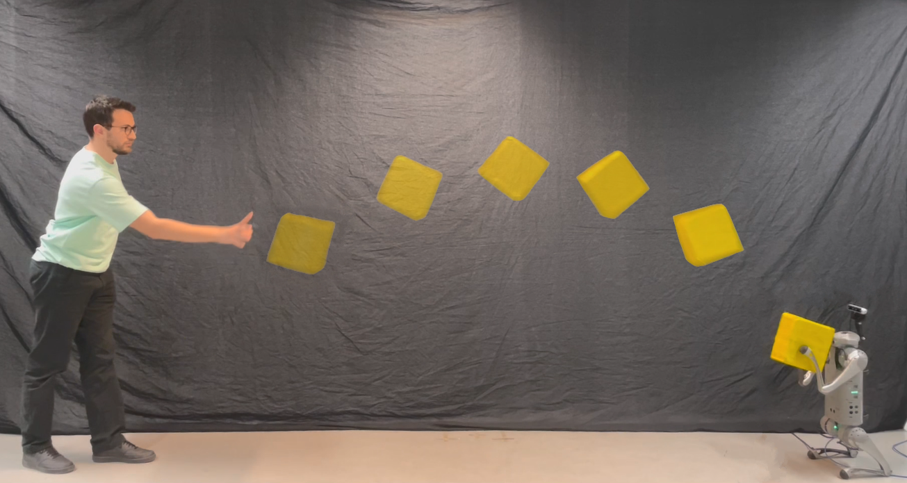 Dynamic Object Catching with Quadruped Robot Front Legs — 論文の図版