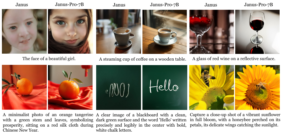 Janus-Pro — 論文の図版