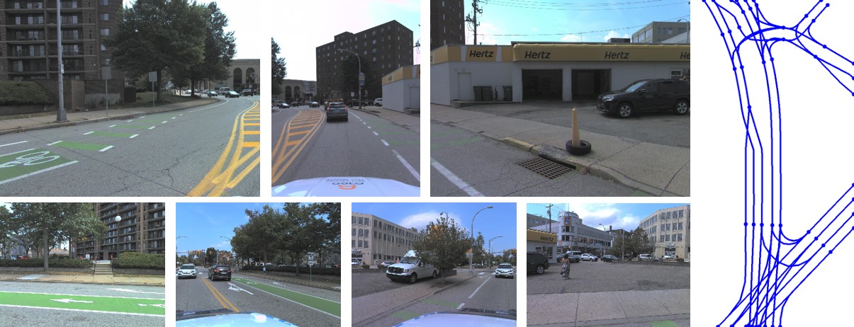 Lane Topology Reasoning for HD Mapping — 論文の図版