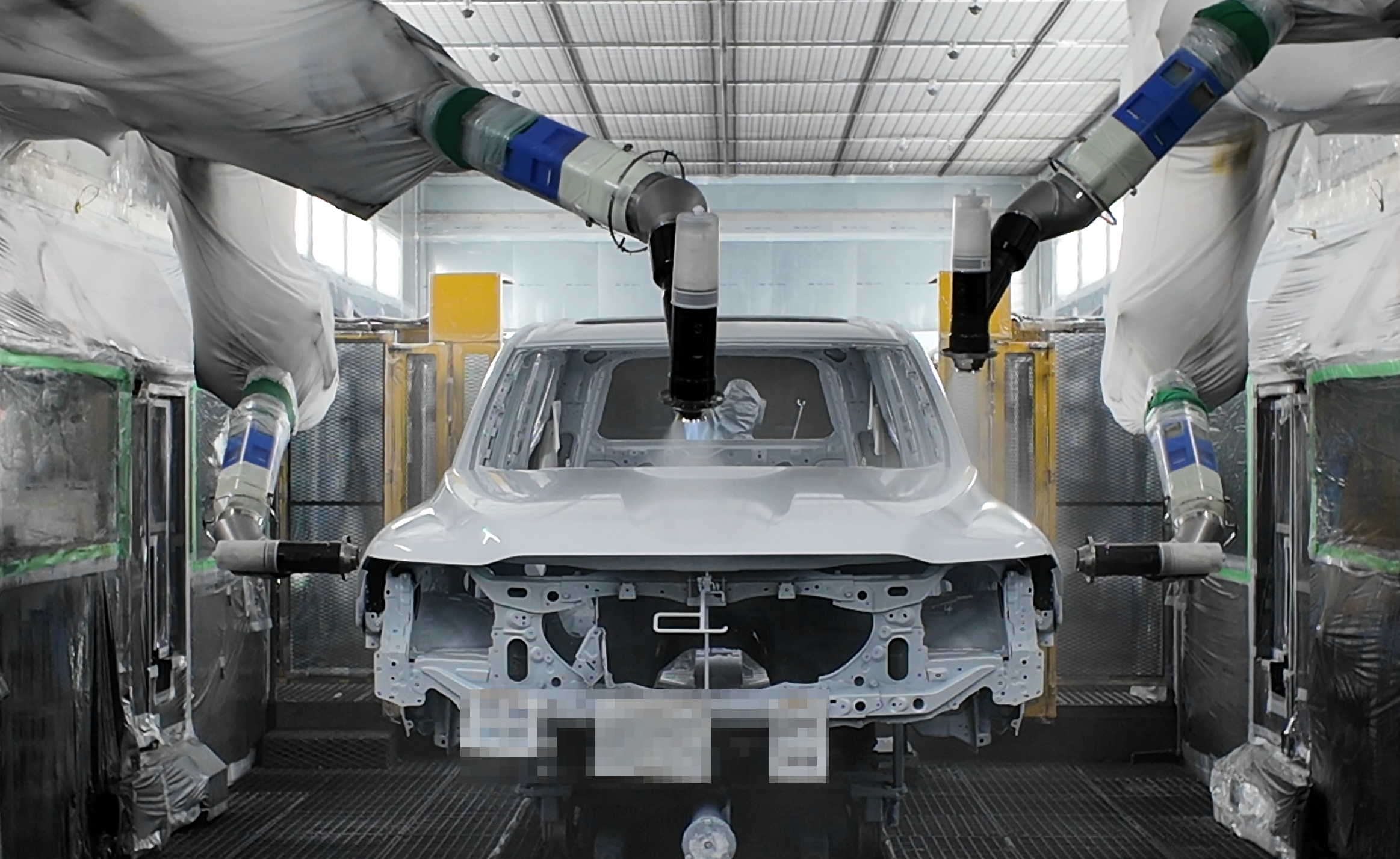 Vehicle Painting Robot Path Planning Using Hierarchical Optimization — 論文の図版