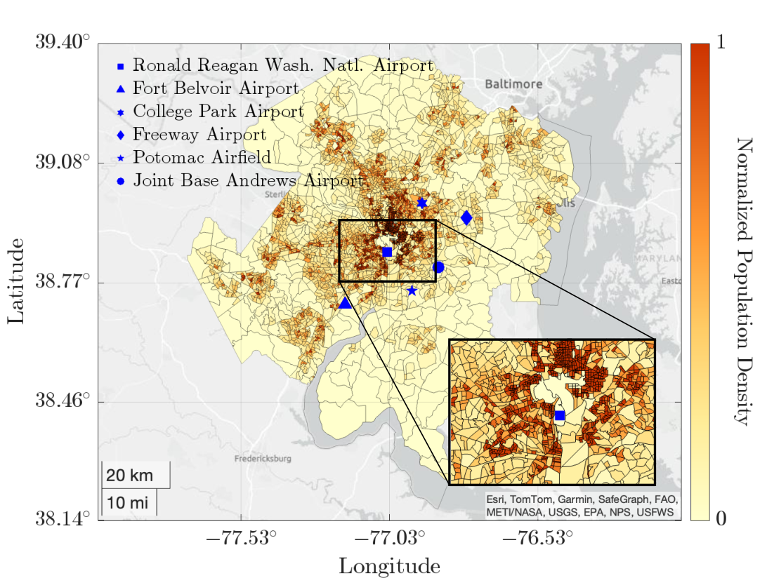 Airspace-aware Contingency Landing Planning — 論文の図版