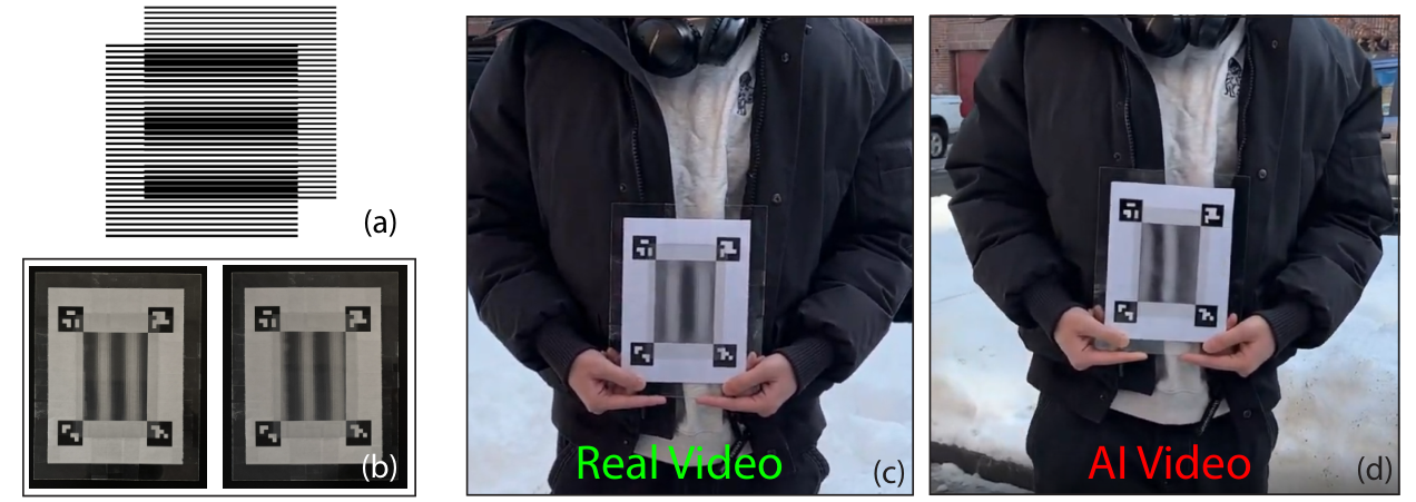 Moiré Video Authentication — 論文の図版