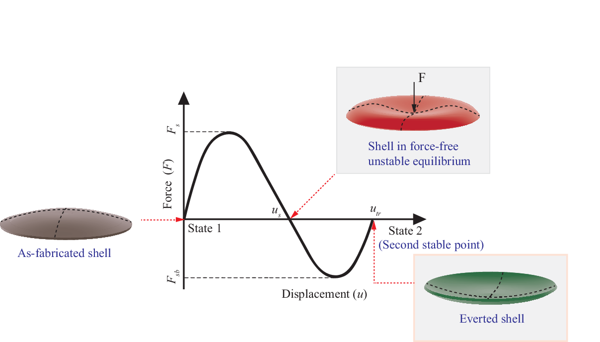 A passive universal grasping mechanism based on an everting shell — 論文の図版