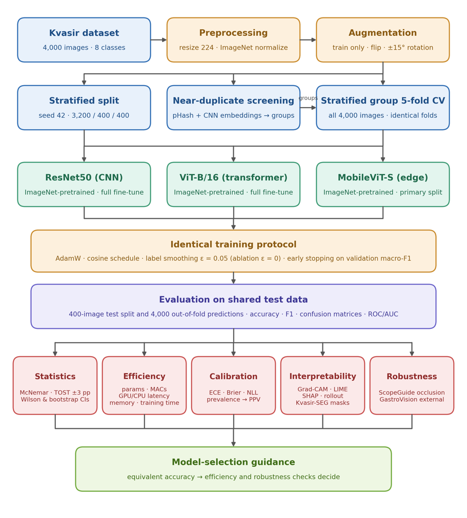 Efficiency-Aware GI Classification Benchmark — 論文の図版